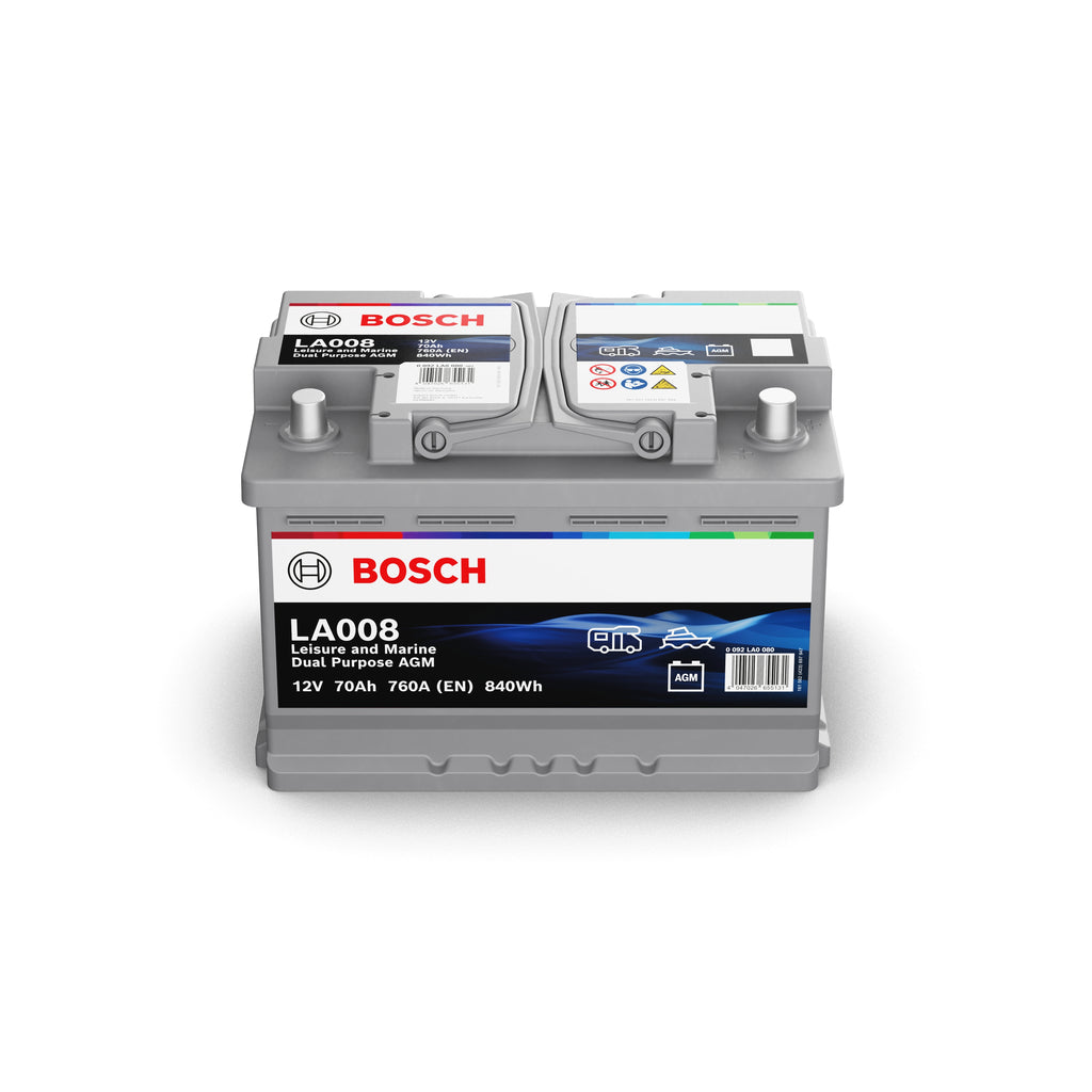 BOSCH Dual Purpose AGM, Fritidsbatteri 12V 70 ah 760 A