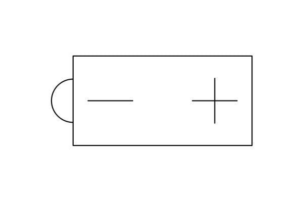BOSCH SLI-Batteri 12V 19 ah 100 A