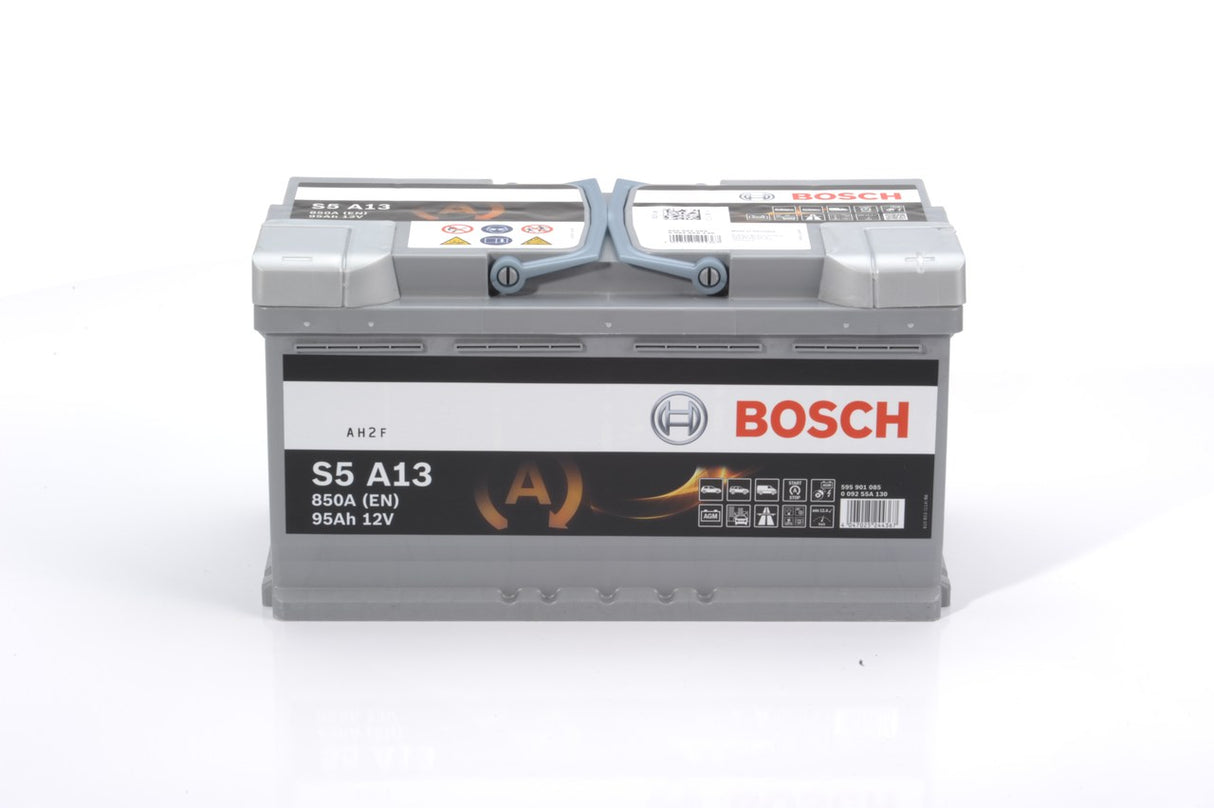 BOSCH Bilbatteri S5A AGM, AGM Start-Stop A5, AGM-Batteri 12V 95ah