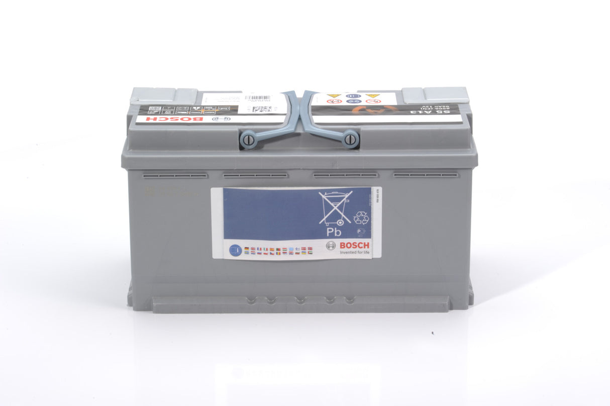 BOSCH Bilbatteri S5A AGM, AGM Start-Stop A5, AGM-Batteri 12V 95ah