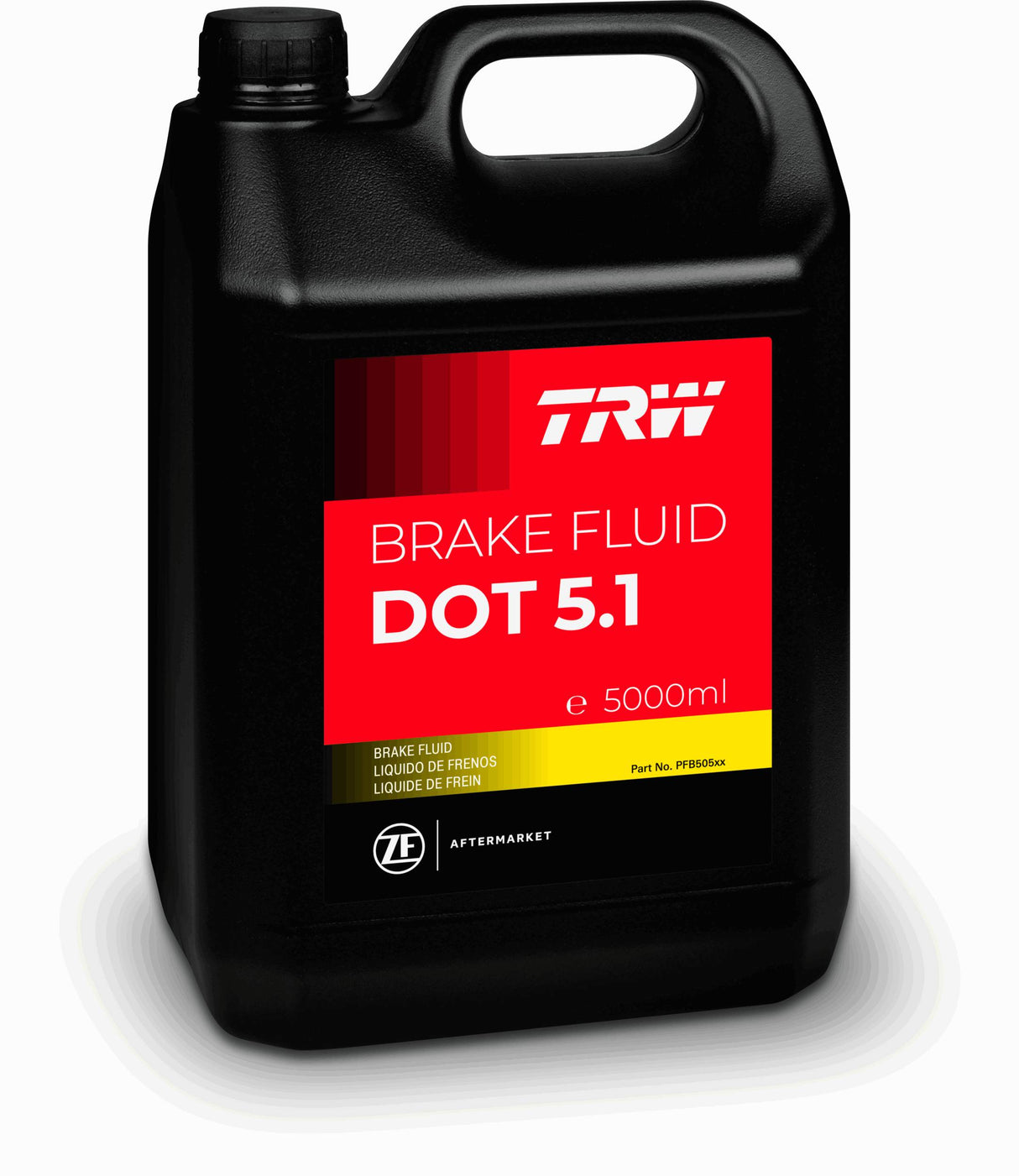 TRW Bromsvätska DOT5.1, Bromsvätska 5 liter