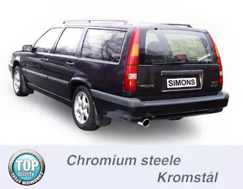 Simons Rostfritt Avgassystem Volvo 850 S70 V70