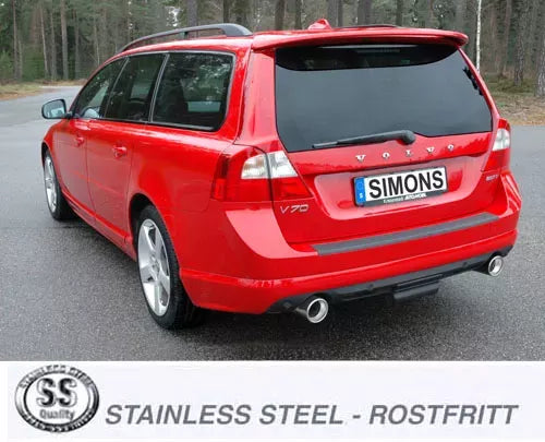 Simons Sportsystem till Volvo V70 08- 2,0T/T4/T5/2,5FT