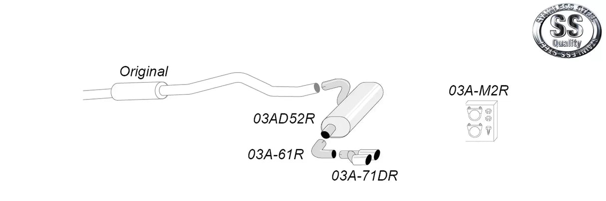 BMW F30-serie 3/420i Sportsystem 2x80