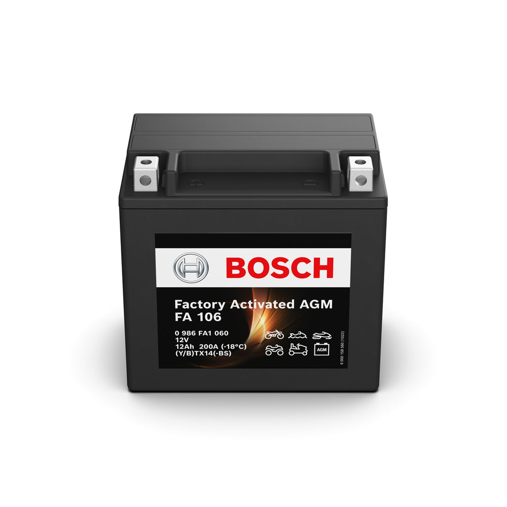 Bosch AGM MC-batteri 12V 12 ah 150 A