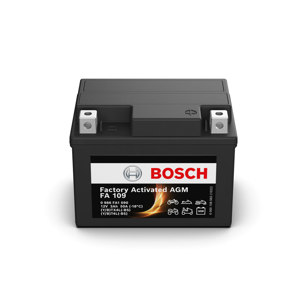 Bosch MC-Batteri, AGM-Batteri 12V 3 ah