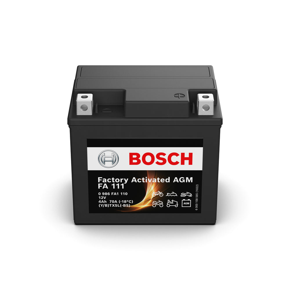 Bosch AGM MC-Batteri 12V 4 ah