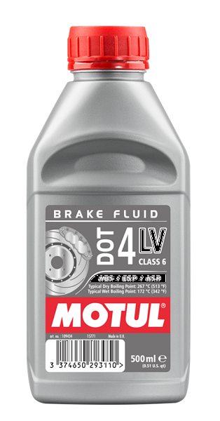 Motul DOT 4 LV – Bromsvätska 500 ml – För ABS, ESP och ASR-system