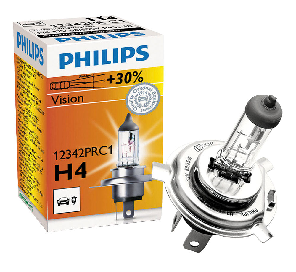 Halogenlampa PHILIPS Vision 12V H4 60/55W