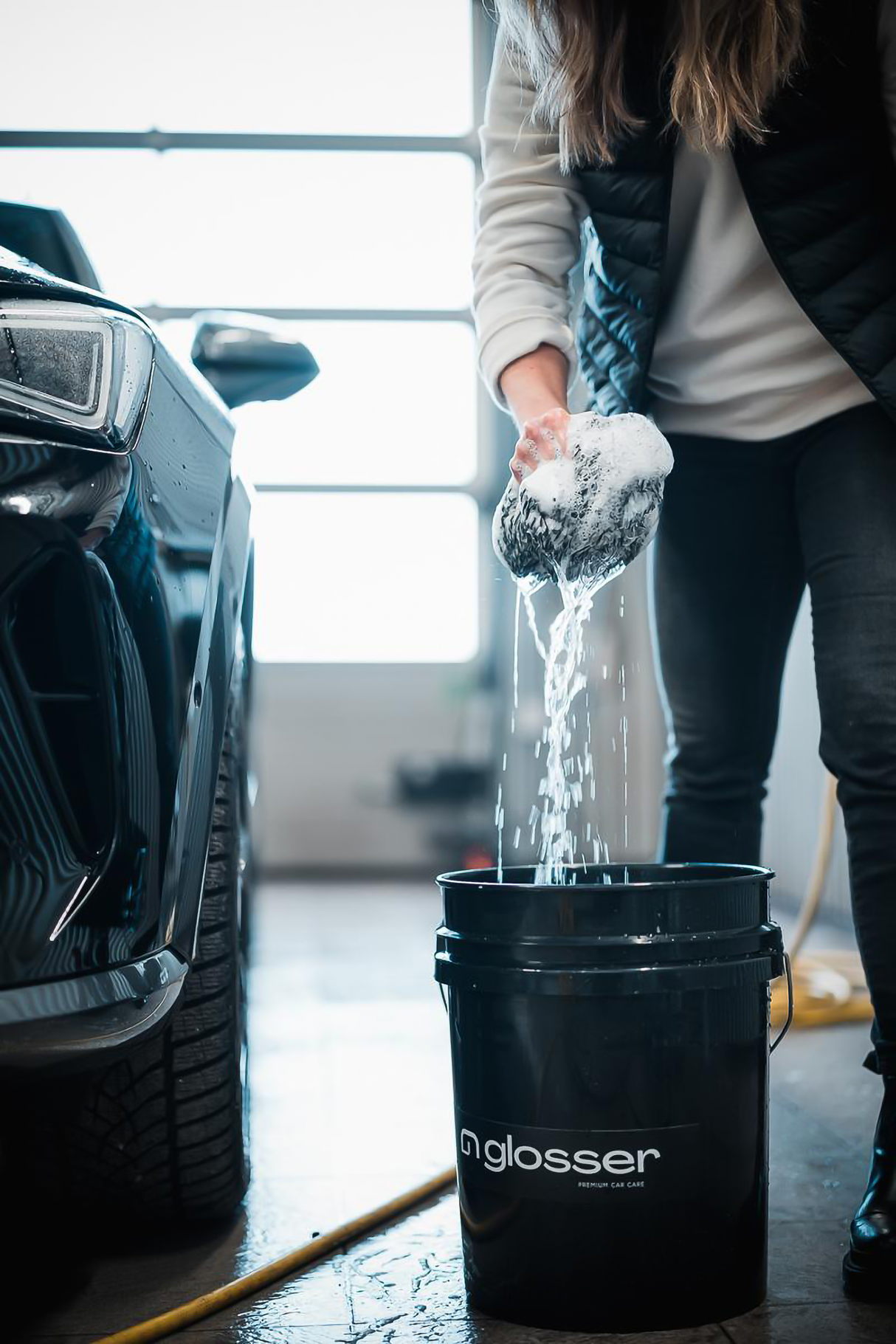 Glosser BUBBLE BATH Super Foaming Shampoo –  bilschampo 500 ml