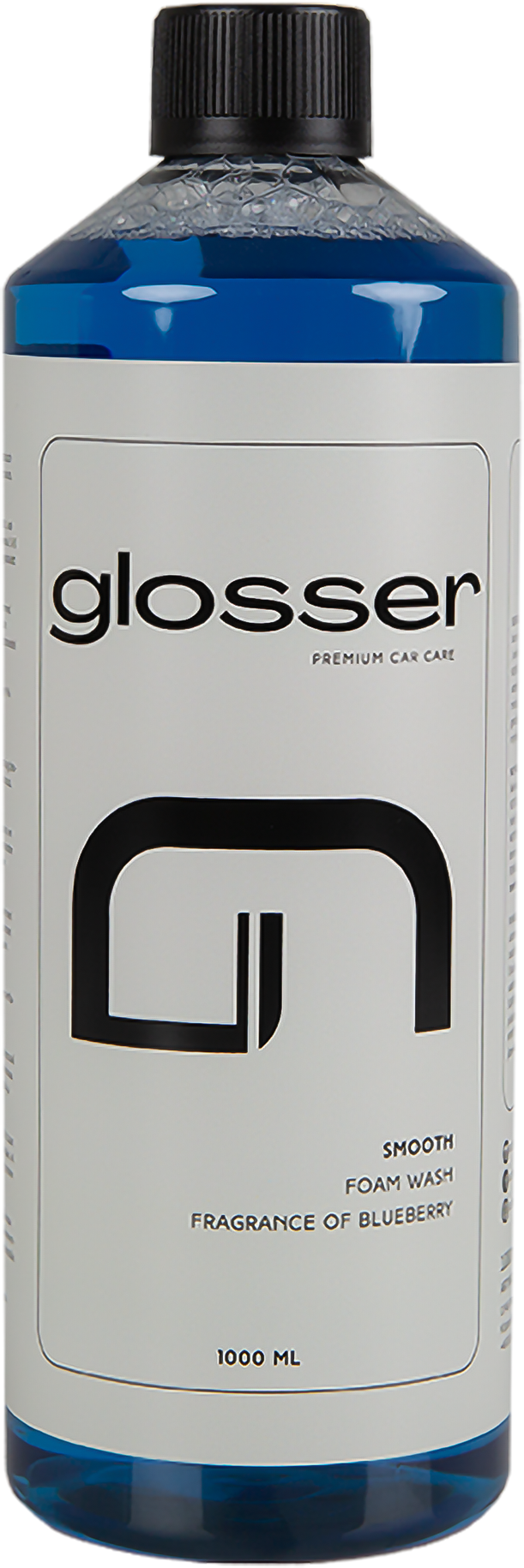 Glosser Smooth Foam Wash Blåbär - Förtvättsmedel/Skumschampo - 1 liter