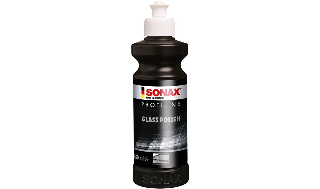 Sonax Profiline Glass Polish 250 ml – Polermedel för glasrutor med lätta repor och matta ytor