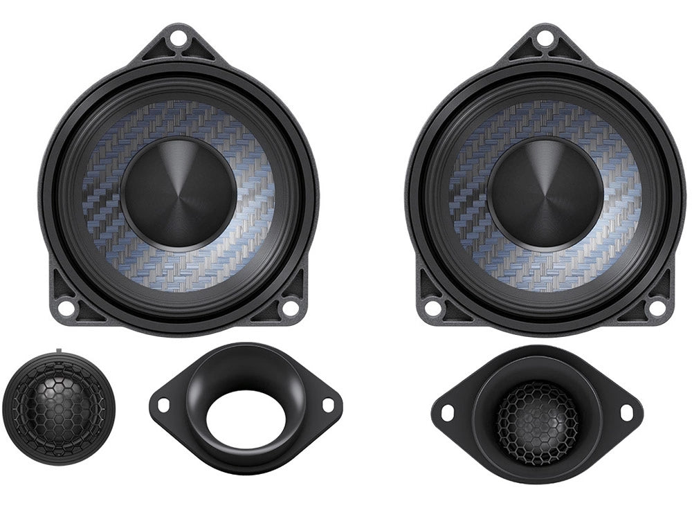 Alpine DP2-40C-B, 4 tums kitsystem till BMW