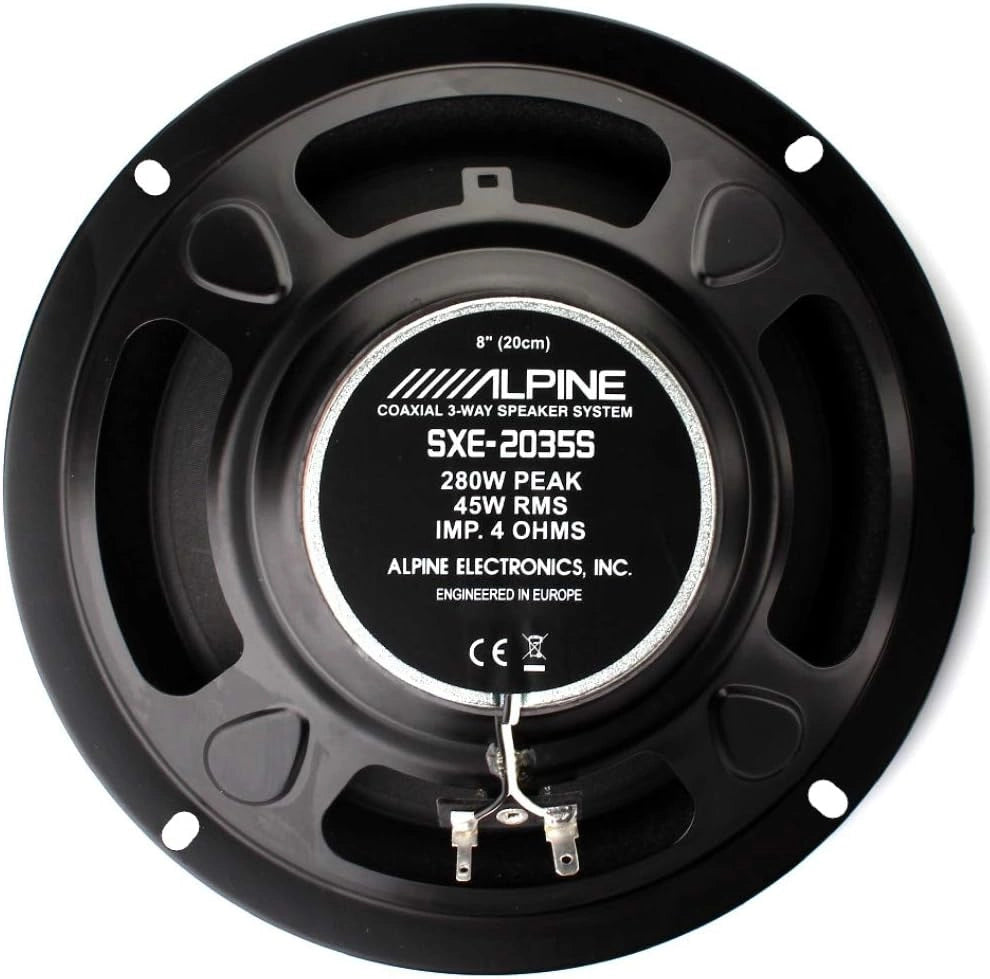 Alpine SXE-2035S, 8 tums koaxialhögtalare