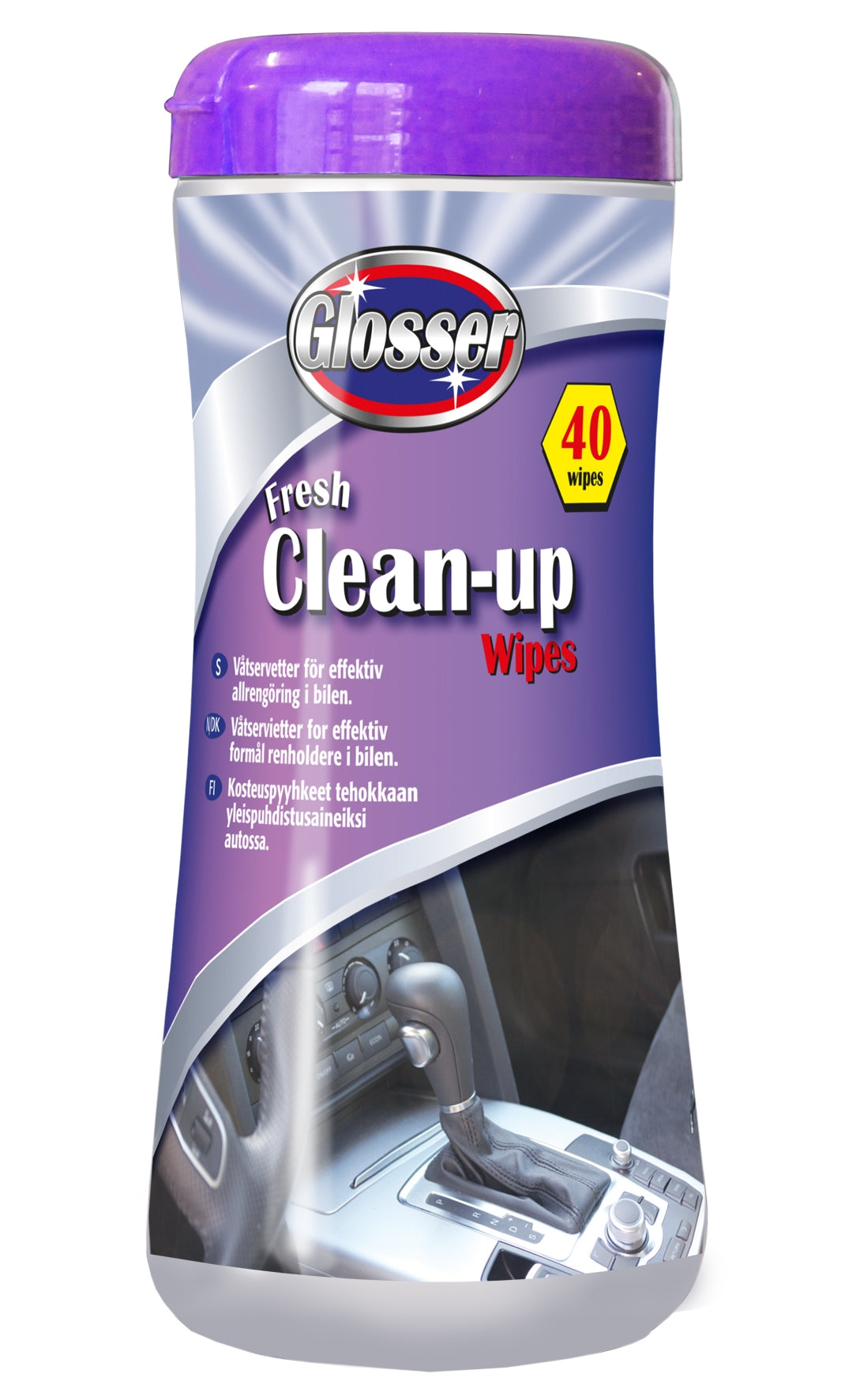 Sonax Smart Gloss Clean-Up Wipes – 40 st