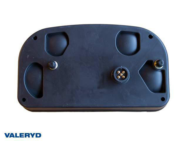 Baklampa Aspöck Multipoint 2 Hö, 5-pol, reflex, skyltbelys. Valeryd