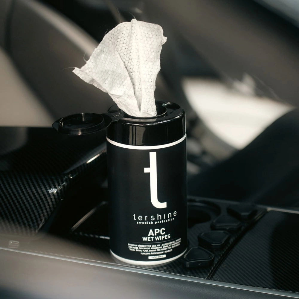 Tershine APC - Wet Wipes Grönt Äpple