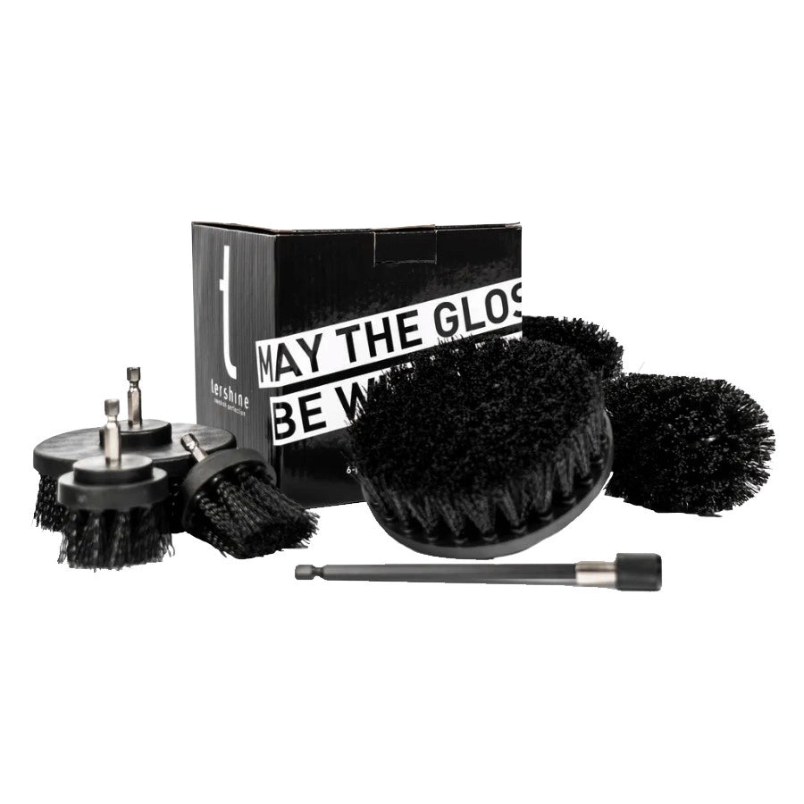 Tershine Borstar för skruvdragare, hård