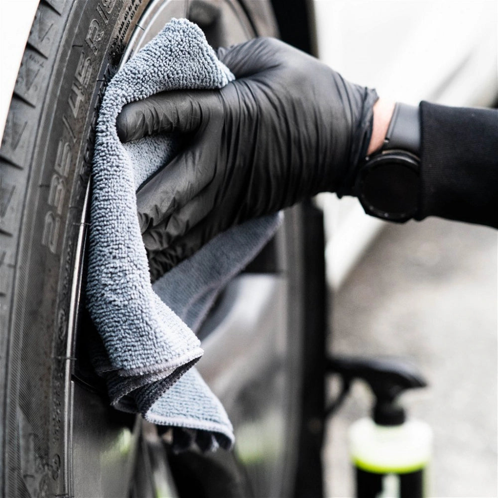 Tershine Mikrofiber - Standard, 40x40 cm mikrofiberduk, 5-pack grå