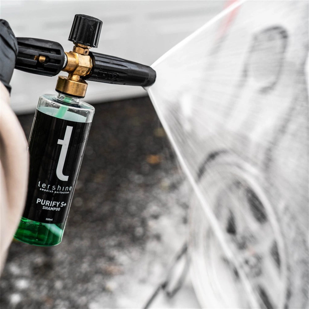 Tershine Purify S+ - Shampoo, keramiskt schampo med lackskydd, 500 ml