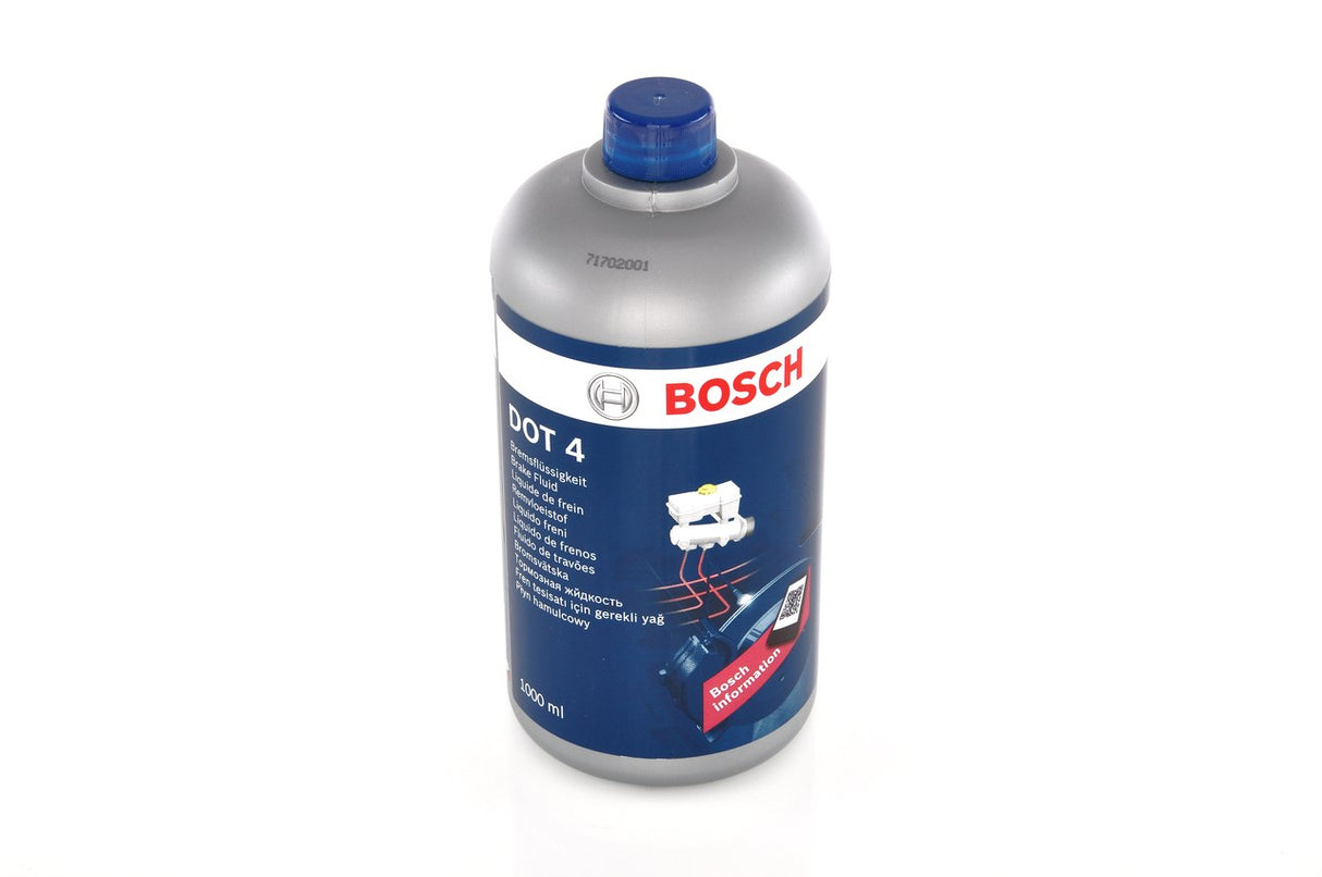 Bosch DOT 4 Bromsvätska – 1L – För pålitlig bromsning i alla väder