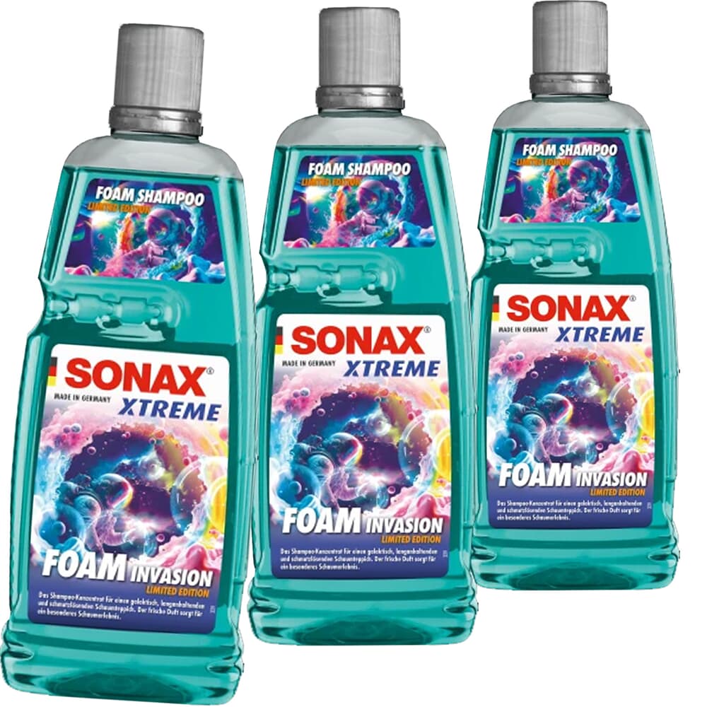 Sonax XTREME Foam Invasion 1L – Skummande bilschampo för effektiv och skonsam förtvätt