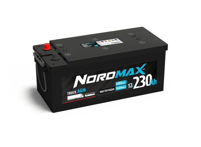 Lastbilsbatteri, Universal 12V Nordmax NM73011AGM
