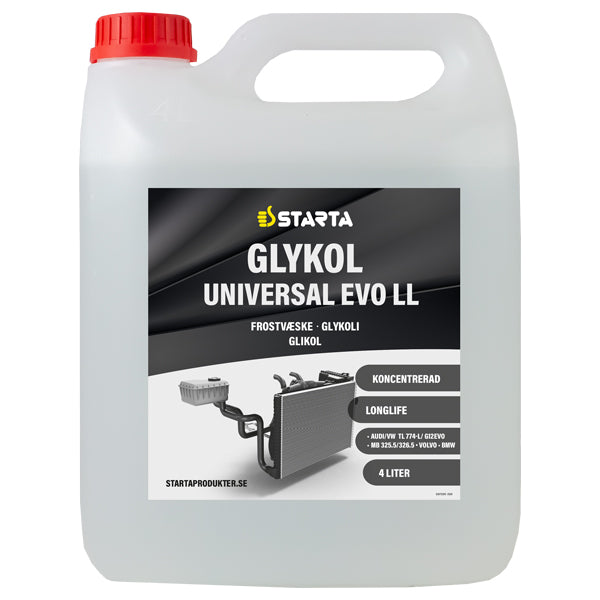 Starta Glykol Universal Evo Longlife i dunk 4 liter