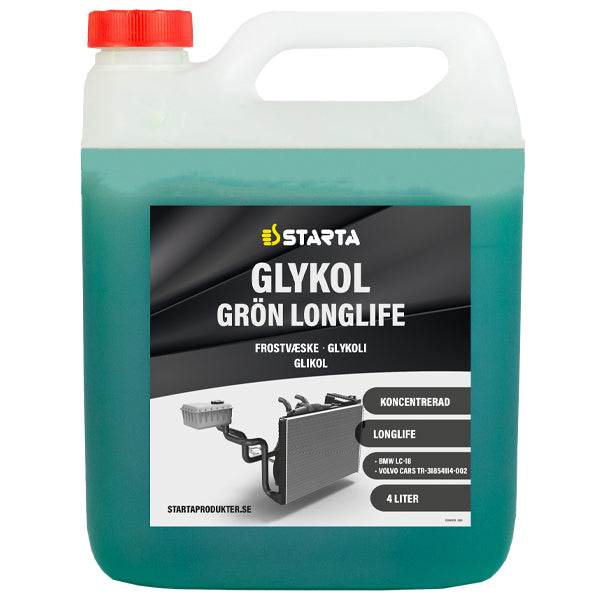Starta Glykol Grön Longlife 1 L