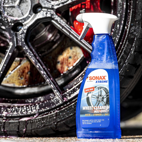 Sonax Xtreme Wheel Cleaner Max Effect 750 ml – Syrafri och kraftfull fälgrengöring med maximal verkan