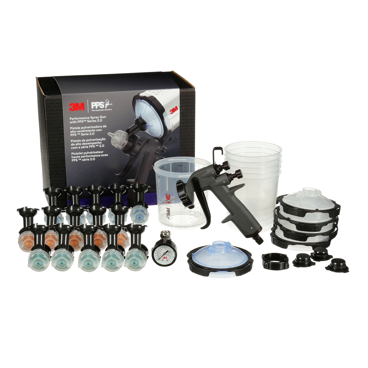 3M Performance HVLP Sprutpistolsystem med PPS 2.0