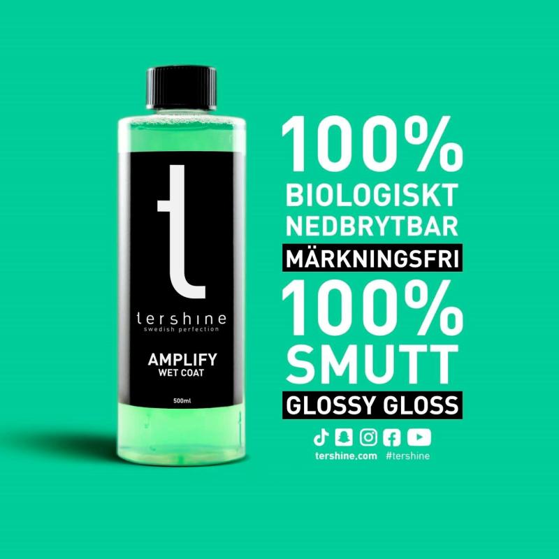 Tershine Amplify - Wet Coat, keramiskt sprayvax, 500 ml