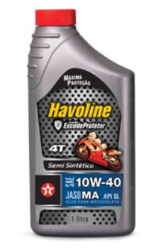 Havoline 4T Motorcycle Oil 10W-40, Motorolja 4-takt 1 liter
