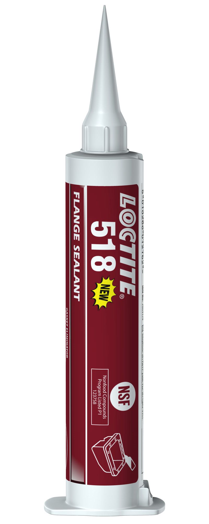 Loctite 518 50 ml, medelstark packningsprodukt För styva flänsytor