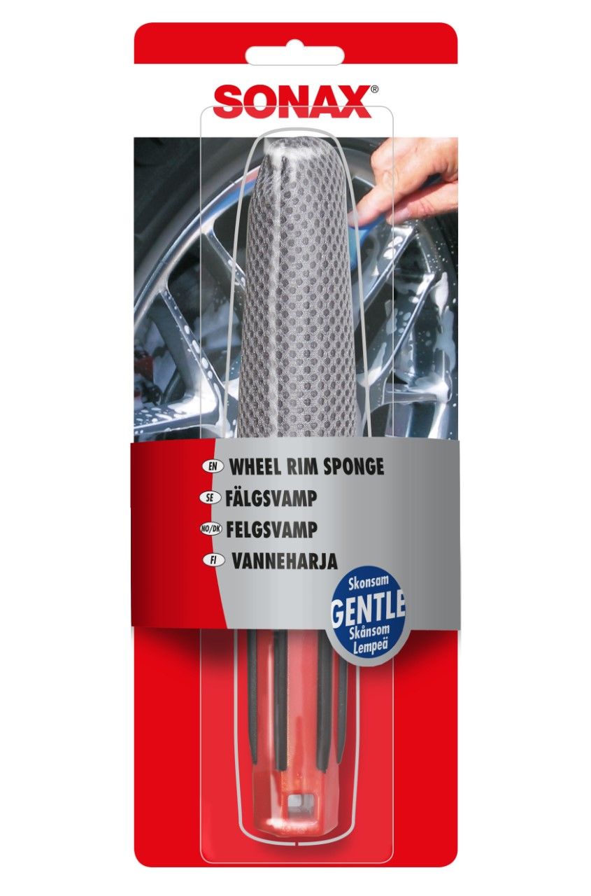 Sonax Fälgborste SuperSoft Microfiber – Skonsam och effektiv fälgrengöring