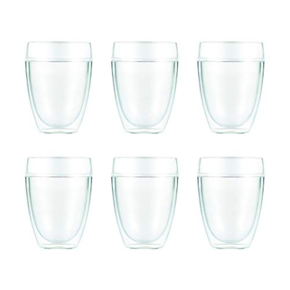 Bodum PAVINA Plastglas 6-pack – 35 cl, tåliga och stilrena för alla miljöer