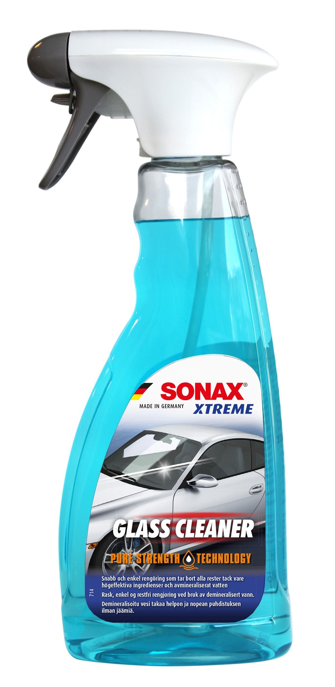 SONAX XTREME Glass Cleaner 500 ml – Kraftfull glasrengöring utan ränder
