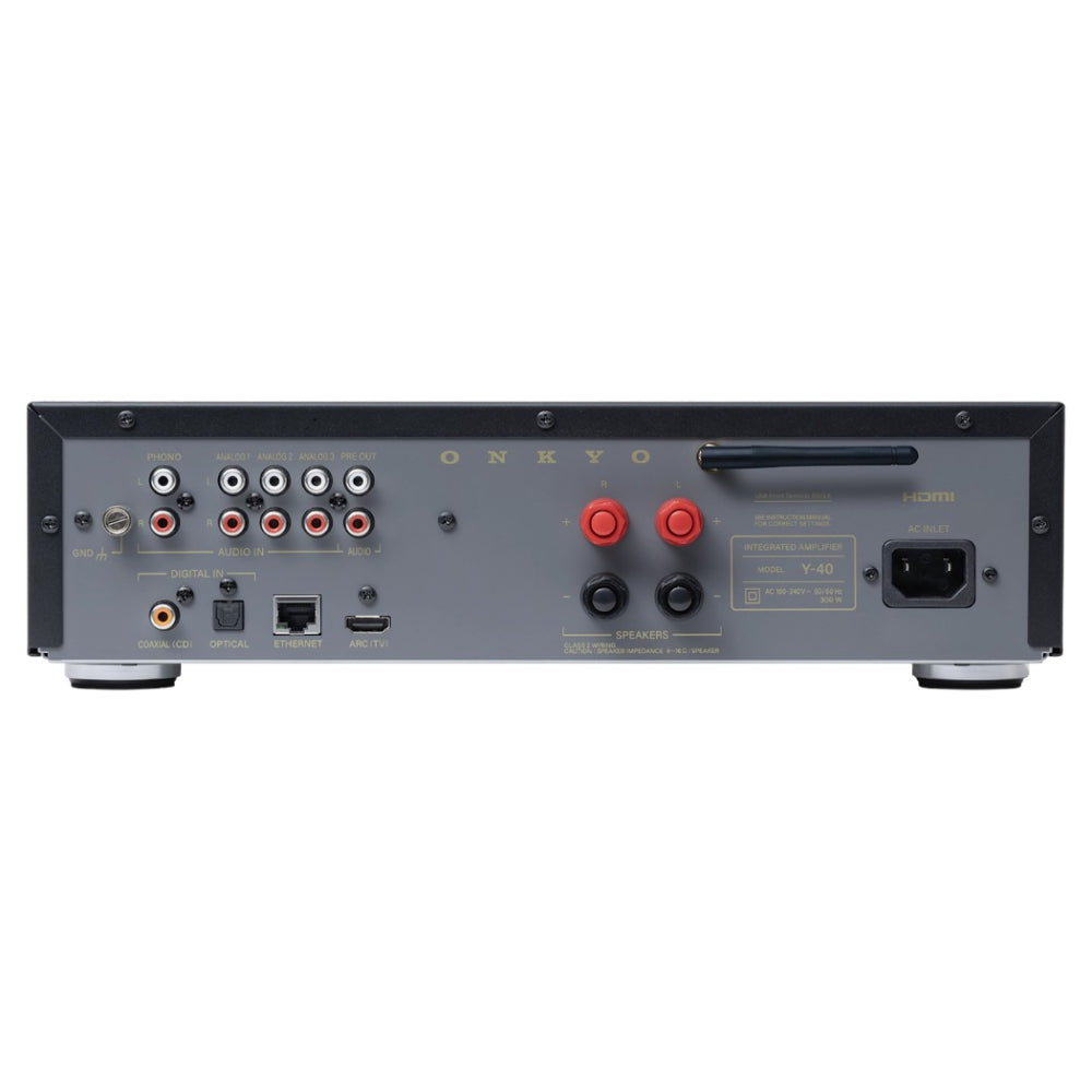 Onkyo Muse Y-40 streamingförstärkare, svart
