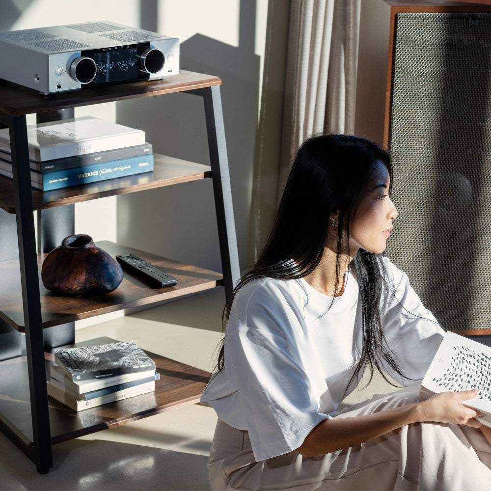 Onkyo Muse Y-40 streamingförstärkare, silver