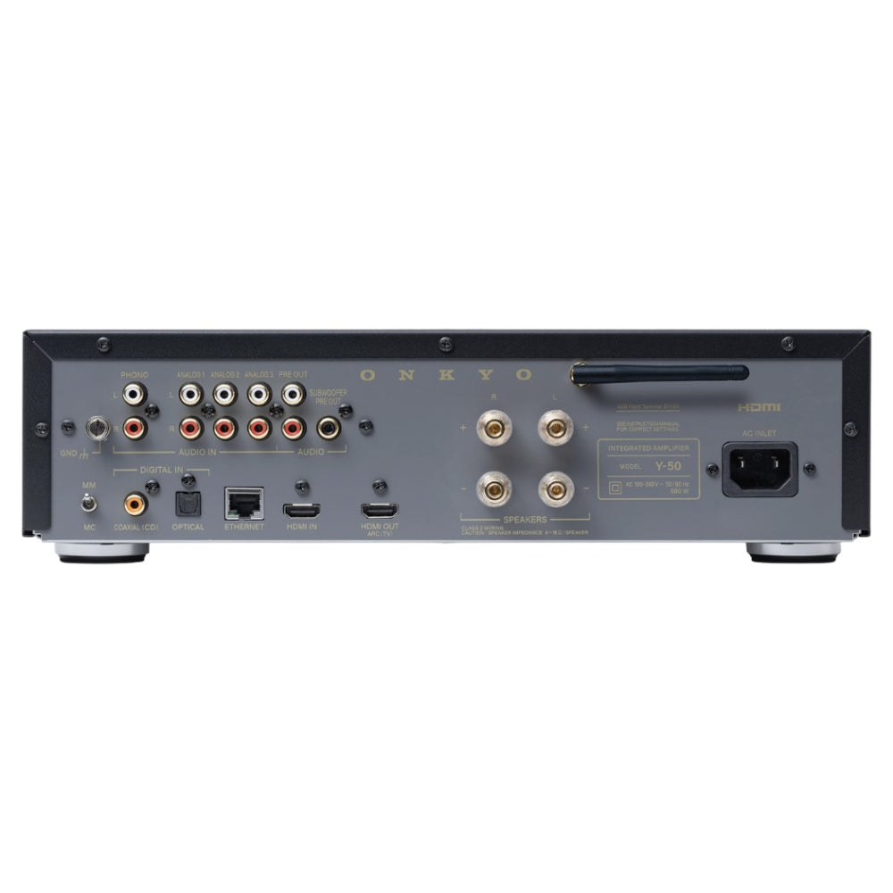 Onkyo Muse Y-50 streamingförstärkare, svart