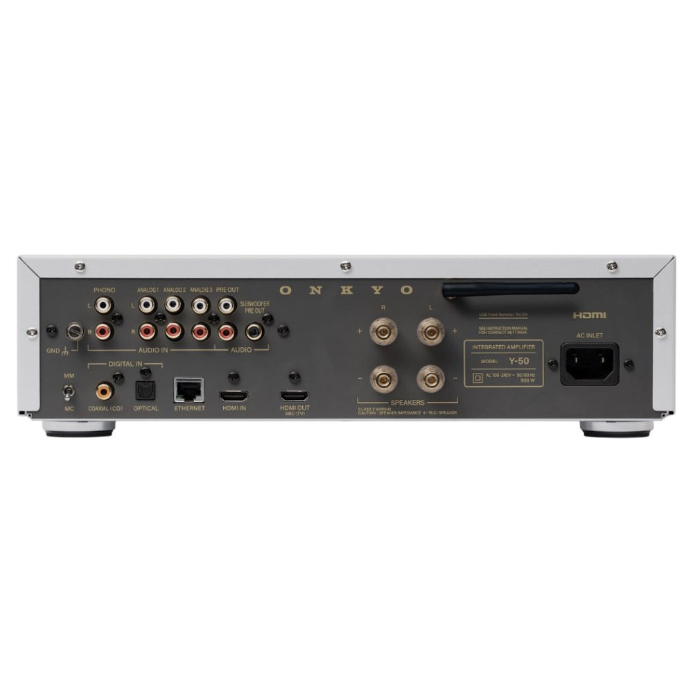 Onkyo Muse Y-50 streamingförstärkare, silver