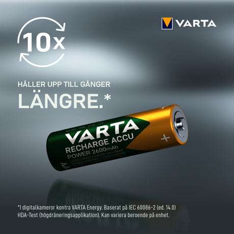 Varta Recharge Accu Power AAA 1000mAh 4-PACK