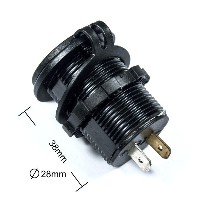 4Connect 4-600156 waterprof USB-charger with voltage display