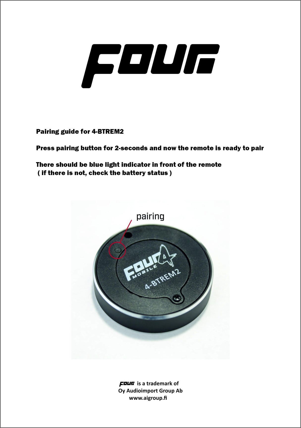 FOUR Mobile 4-BTREM2