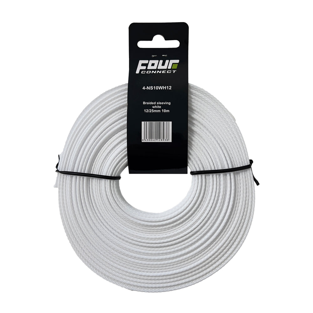FOUR Connect 4-NS10WH12 Nylonsock White 12/25mm 10m