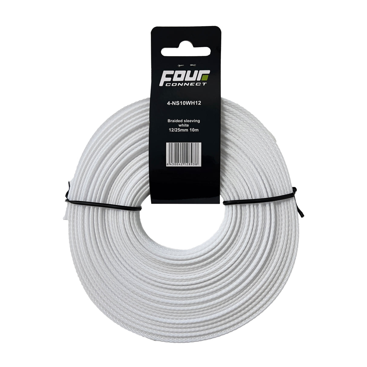 FOUR Connect 4-NS10WH12 Nylonsock White 12/25mm 10m