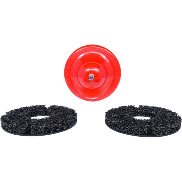 KS TOOLS hjulnavslipsats, Ø 160 mm, 4-delars