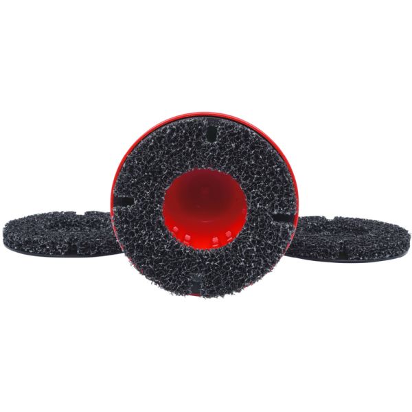 KS TOOLS hjulnavslipsats, Ø 160 mm, 4-delars