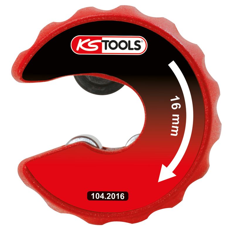 KS TOOLS kopparrör spärr rörkapare 16mm KS104.2016