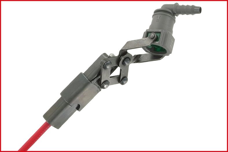 KS TOOLS Bränslelednings-tång med bowdenkabel för snabbkopplingar